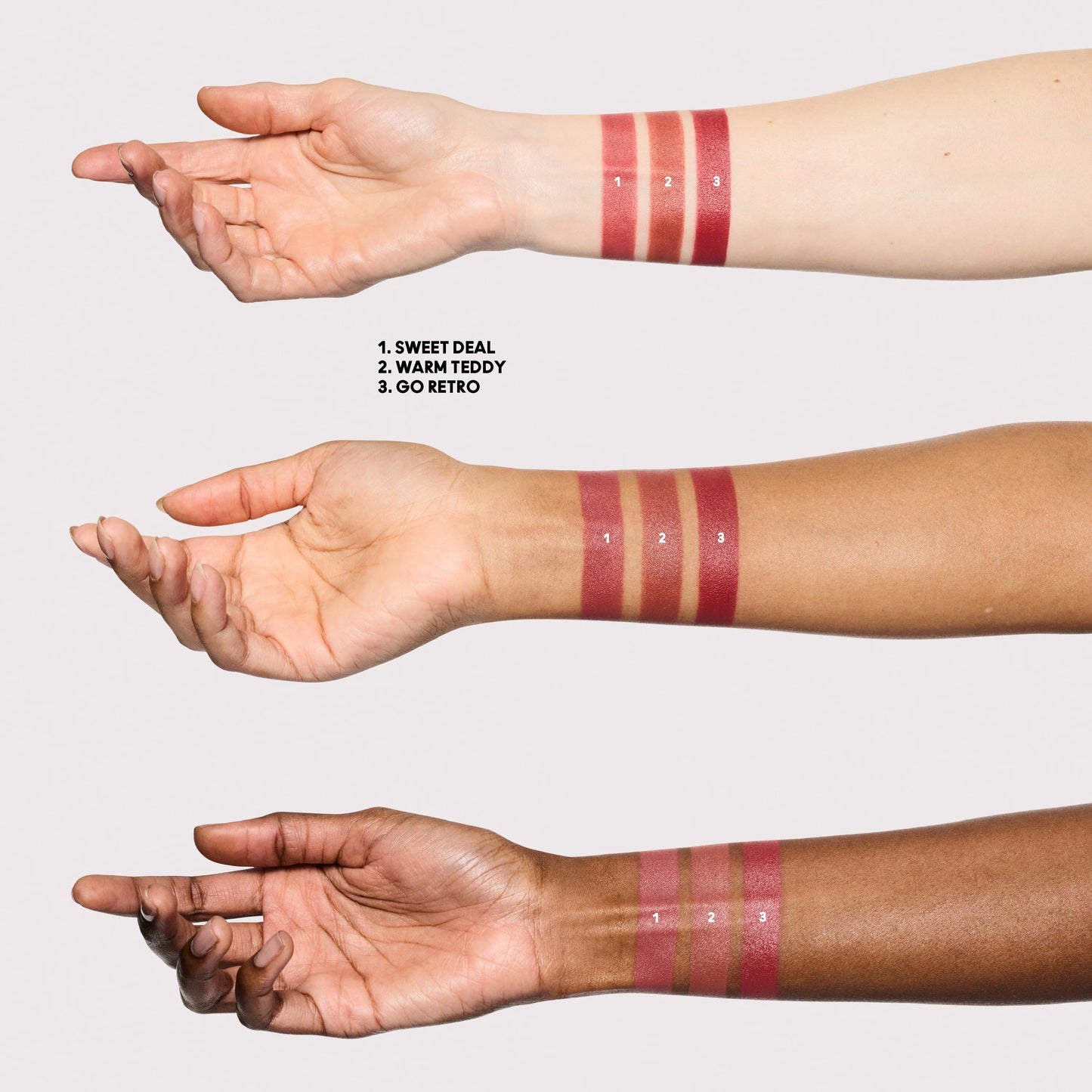M·A·Cximal Silky Matte Lipstick Trio / Sepia Collection - SCBG01