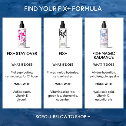 Fix+ Stay Over 24HR Setting Spray