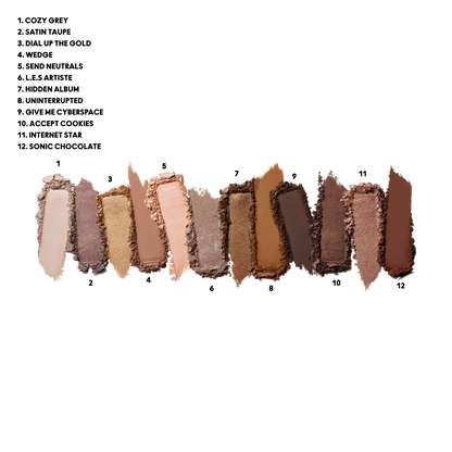Connect In Colour Eye Shadow Palette: Unfiltered Nudes