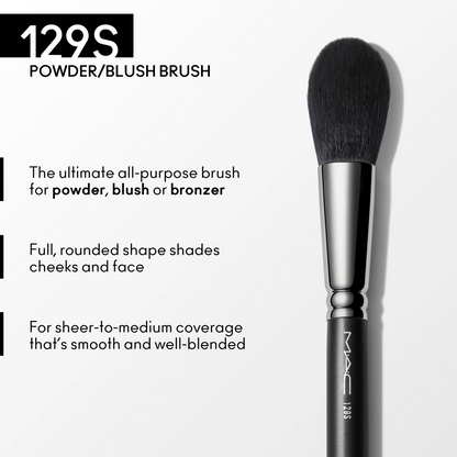 129 Synthetic Powder/Blush Brush - S7JC01