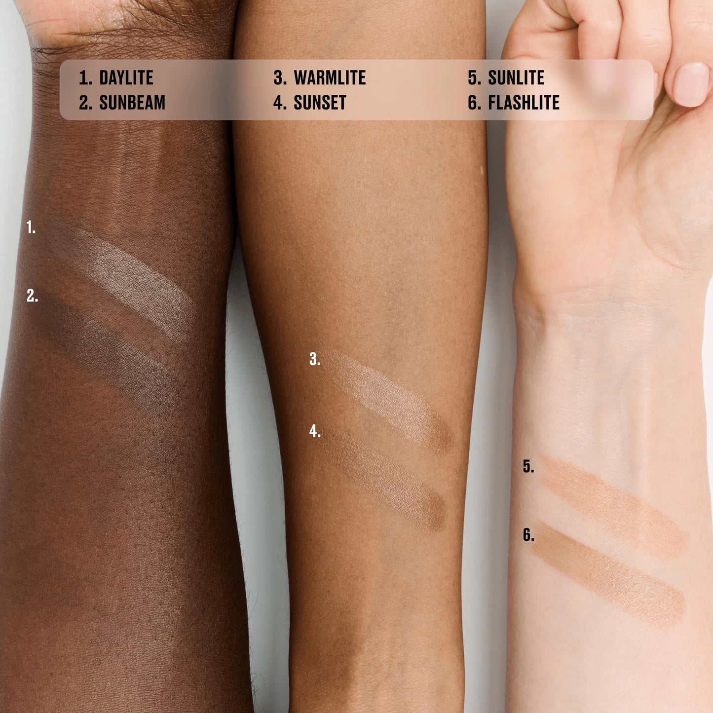 Strobe Beam Liquid Bronzelighter