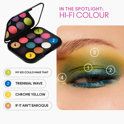 Connect In Colour Eye Shadow Palette: Hi-Fi Colour