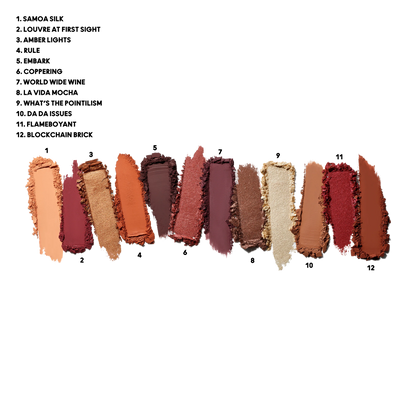 Connect In Colour Eye Shadow Palette: Future Flame